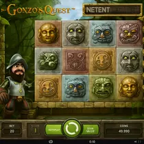 Instasino - Gonzo's Quest Slot Game by NetEnt