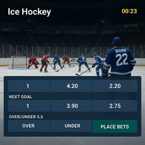 Instasino - Ice Hockey Sports Betting with Live Odds